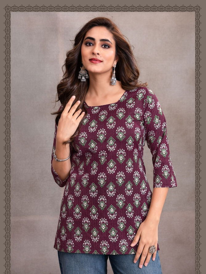 Imperia Navjivan Vol 2 Summer Special Kantha Cotton Ladies Top Wholesale Online